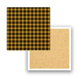 ScotsTee Shop Scottish Barclay Dress Ancient Clan Tartan Drinks Coasters – Wood, Rubber, Ceramic