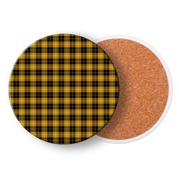 ScotsTee Shop Scottish Barclay Dress Ancient Clan Tartan Drinks Coasters – Wood, Rubber, Ceramic
