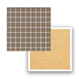 ScotsTee Shop Scottish Baillie Dress Ancient Clan Tartan Drinks Coasters – Wood, Rubber, Ceramic