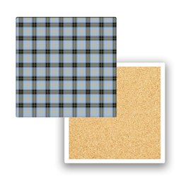 ScotsTee Shop Scottish Baxter of Balgavies Ancient Tartan Drinks Coasters – Wood, Rubber, Ceramic