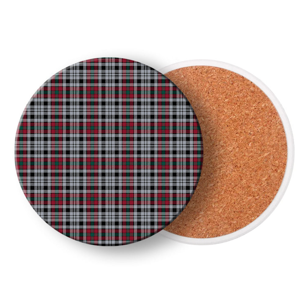 ScotsTee Shop Scottish Borthwick Dress Modern Tartan Drinks Coasters – Wood, Rubber, Ceramic