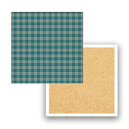 ScotsTee Shop Scottish Barclay Hunting #2 Ancient Clan Tartan Drinks Coasters – Wood, Rubber, Ceramic