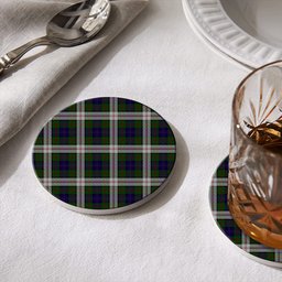 ScotsTee Shop Scottish Blair Dress Tartan Drinks Coasters – Wood, Rubber, Ceramic