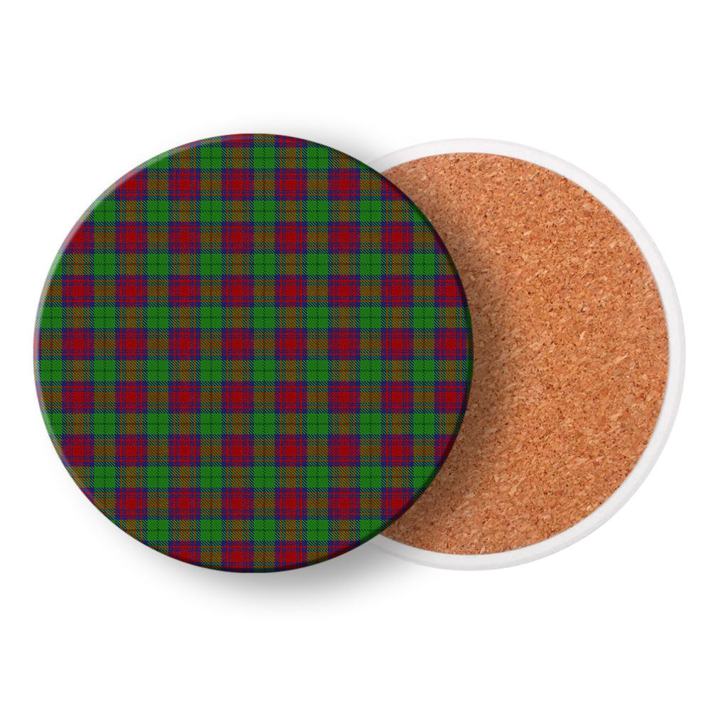 ScotsTee Shop Scottish Cranston Dress Tartan Drinks Coasters – Wood, Rubber, Ceramic