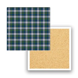 ScotsTee Shop Scottish Colquhoun Dress Ancient Tartan Drinks Coasters – Wood, Rubber, Ceramic