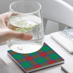 ScotsTee Shop Scottish Cranstoun Dress Ancient Tartan Drinks Coasters – Wood, Rubber, Ceramic