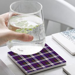 ScotsTee Shop Scottish Donald Dress Modern Tartan Drinks Coasters – Wood, Rubber, Ceramic