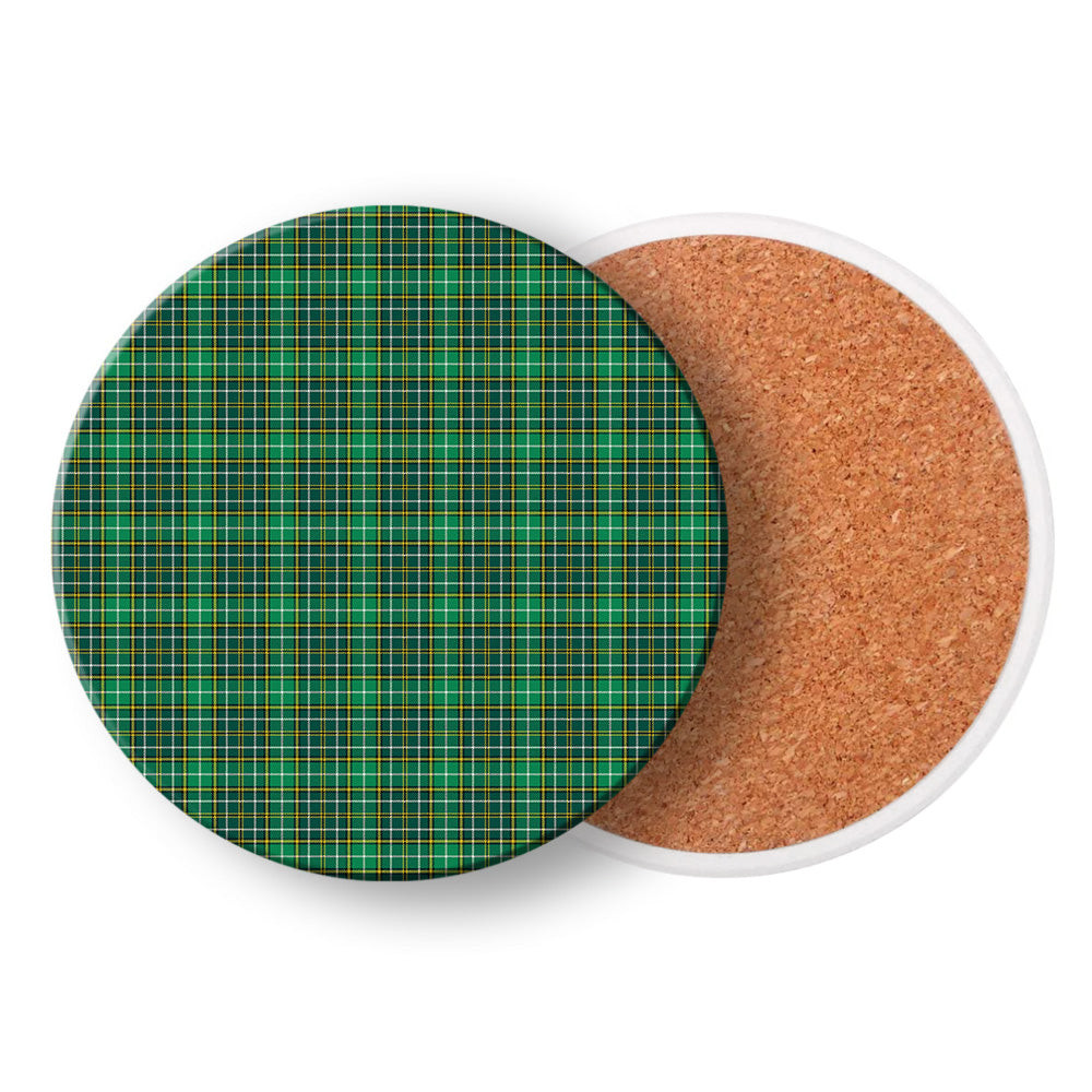 ScotsTee Shop Scottish Foster Hunting Modern Tartan Drinks Coasters – Wood, Rubber, Ceramic