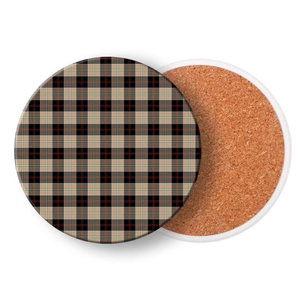 ScotsTee Shop Scottish Dunlop Hunting Ancient Tartan Drinks Coasters – Wood, Rubber, Ceramic