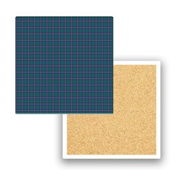 ScotsTee Shop Scottish Douglas SC Tartan Drinks Coasters – Wood, Rubber, Ceramic