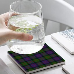 ScotsTee Shop Scottish Donald Tartan Drinks Coasters – Wood, Rubber, Ceramic