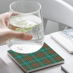 ScotsTee Shop Scottish Gayre Ancient Tartan Drinks Coasters – Wood, Rubber, Ceramic