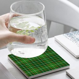 ScotsTee Shop Scottish Foster Hunting Tartan Drinks Coasters – Wood, Rubber, Ceramic