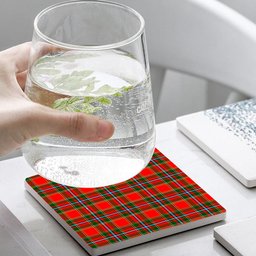 ScotsTee Shop Scottish Drummond of Perth Tartan Drinks Coasters – Wood, Rubber, Ceramic