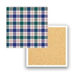 ScotsTee Shop Scottish Guthrie Dress Modern Tartan Drinks Coasters – Wood, Rubber, Ceramic