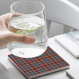 ScotsTee Shop Scottish Hannay Dress Tartan Drinks Coasters – Wood, Rubber, Ceramic