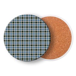 ScotsTee Shop Scottish Henderson Dress Tartan Drinks Coasters – Wood, Rubber, Ceramic