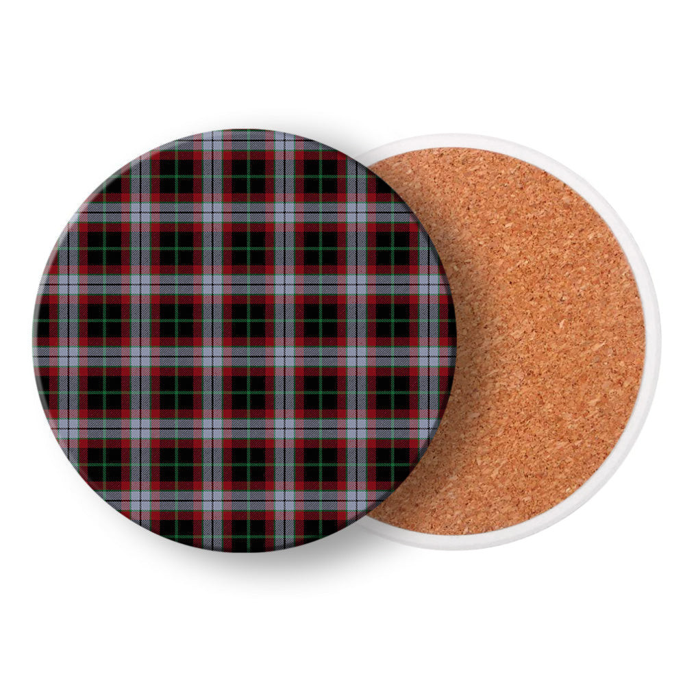 ScotsTee Shop Scottish Lindsay Hunting Ancient Tartan Drinks Coasters – Wood, Rubber, Ceramic