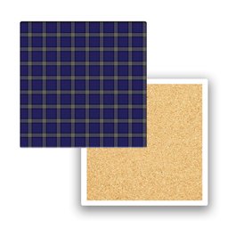 ScotsTee Shop Scottish Lloyd of Astargus Tartan Drinks Coasters – Wood, Rubber, Ceramic