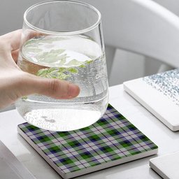 ScotsTee Shop Scottish MacCracken Dress Tartan Drinks Coasters – Wood, Rubber, Ceramic