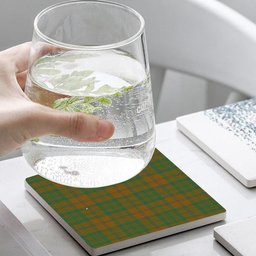 ScotsTee Shop Scottish MacAlister of Glenbarr Hunting Modern Tartan Drinks Coasters – Wood, Rubber, Ceramic