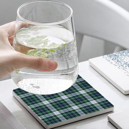 ScotsTee Shop Scottish MacKenzie Dress Ancient Tartan Drinks Coasters – Wood, Rubber, Ceramic