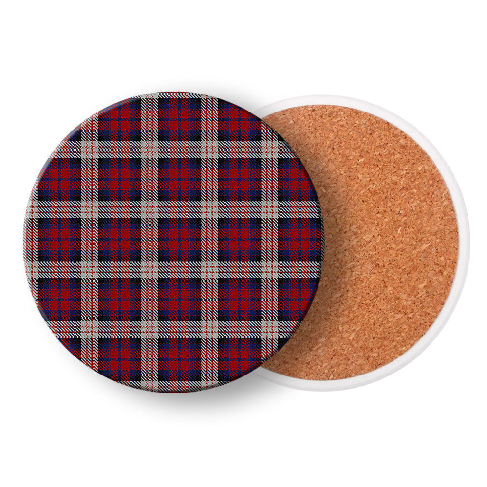 ScotsTee Shop Scottish MacDonald Dress Irish Tartan Drinks Coasters – Wood, Rubber, Ceramic