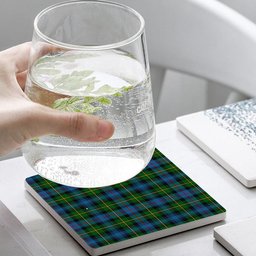 ScotsTee Shop Scottish MacLeod of Skye Tartan Drinks Coasters – Wood, Rubber, Ceramic