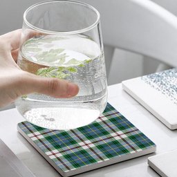 ScotsTee Shop Scottish MacLeod Of Californian Ancient Tartan Drinks Coasters – Wood, Rubber, Ceramic
