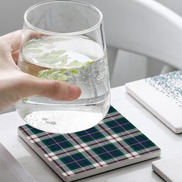 ScotsTee Shop Scottish MacLeod Of Californian Modern Tartan Drinks Coasters – Wood, Rubber, Ceramic