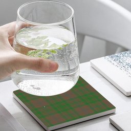 ScotsTee Shop Scottish McAlister of Glenbarr Hunting Ancient Tartan Drinks Coasters – Wood, Rubber, Ceramic