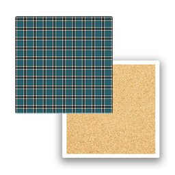 ScotsTee Shop Scottish MacTavish Dress Ancient Tartan Drinks Coasters – Wood, Rubber, Ceramic