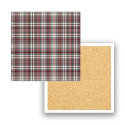 ScotsTee Shop Scottish McBain Dress Modern Tartan Drinks Coasters – Wood, Rubber, Ceramic