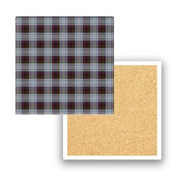 ScotsTee Shop Scottish McDonald Dress Ancient Tartan Drinks Coasters – Wood, Rubber, Ceramic