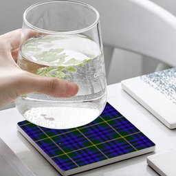 ScotsTee Shop Scottish Marshall of Keith Tartan Drinks Coasters – Wood, Rubber, Ceramic