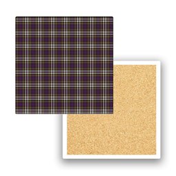 ScotsTee Shop Scottish McDonell of Glengarry Dress Modern Tartan Drinks Coasters – Wood, Rubber, Ceramic