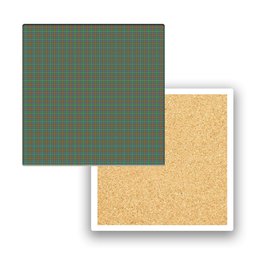 ScotsTee Shop Scottish McKintosh Hunting Ancient Tartan Drinks Coasters – Wood, Rubber, Ceramic