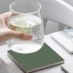 ScotsTee Shop Scottish McKintosh Hunting Ancient Tartan Drinks Coasters – Wood, Rubber, Ceramic