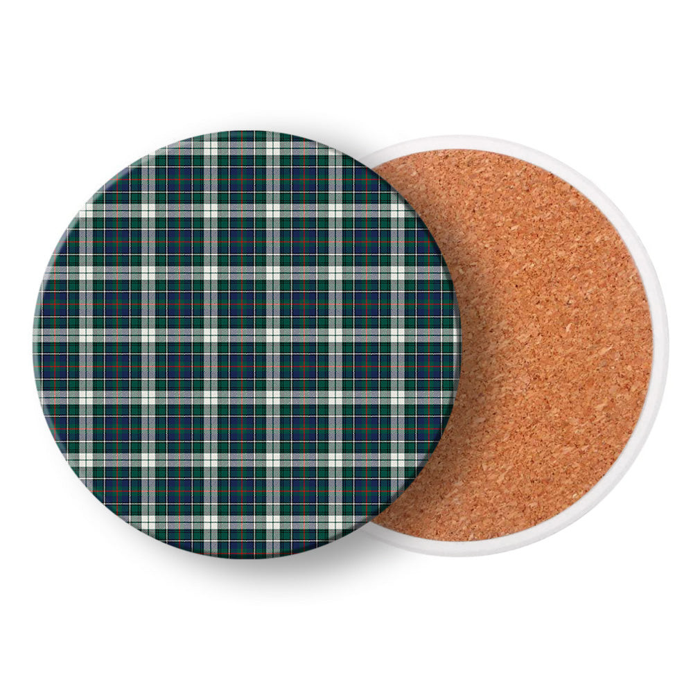 ScotsTee Shop Scottish McInnes Dress Modern Tartan Drinks Coasters – Wood, Rubber, Ceramic