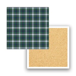 ScotsTee Shop Scottish McKenzie Dress Ancient Tartan Drinks Coasters – Wood, Rubber, Ceramic