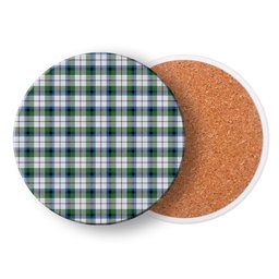 ScotsTee Shop Scottish McNachten Dress Ancient Tartan Drinks Coasters – Wood, Rubber, Ceramic