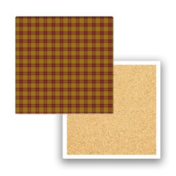 ScotsTee Shop Scottish McMillan Dress Tartan Drinks Coasters – Wood, Rubber, Ceramic
