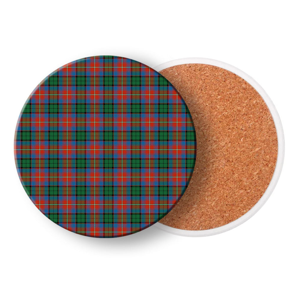 ScotsTee Shop Scottish Rattray of Lude Ancient Tartan Drinks Coasters – Wood, Rubber, Ceramic