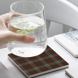ScotsTee Shop Scottish Scott Brown Hunting Modern Tartan Drinks Coasters – Wood, Rubber, Ceramic