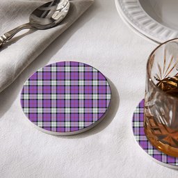 ScotsTee Shop Scottish Sinclair Dress (Dance Ancient Clan Tartan Drinks Coasters – Wood, Rubber, Ceramic