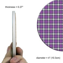 ScotsTee Shop Scottish Sinclair Dress (Dance Ancient Clan Tartan Drinks Coasters – Wood, Rubber, Ceramic