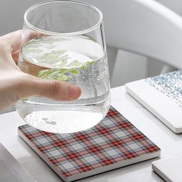 ScotsTee Shop Scottish Seller Reproduction Dress Tartan Drinks Coasters – Wood, Rubber, Ceramic