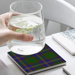 ScotsTee Shop Scottish Strange of Balkaskie Tartan Drinks Coasters – Wood, Rubber, Ceramic