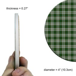 ScotsTee Shop Scottish Tailyour Dress Tartan Drinks Coasters – Wood, Rubber, Ceramic