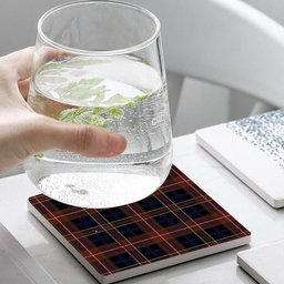 ScotsTee Shop Scottish York Region Pipe Band Tartan Drinks Coasters – Wood, Rubber, Ceramic